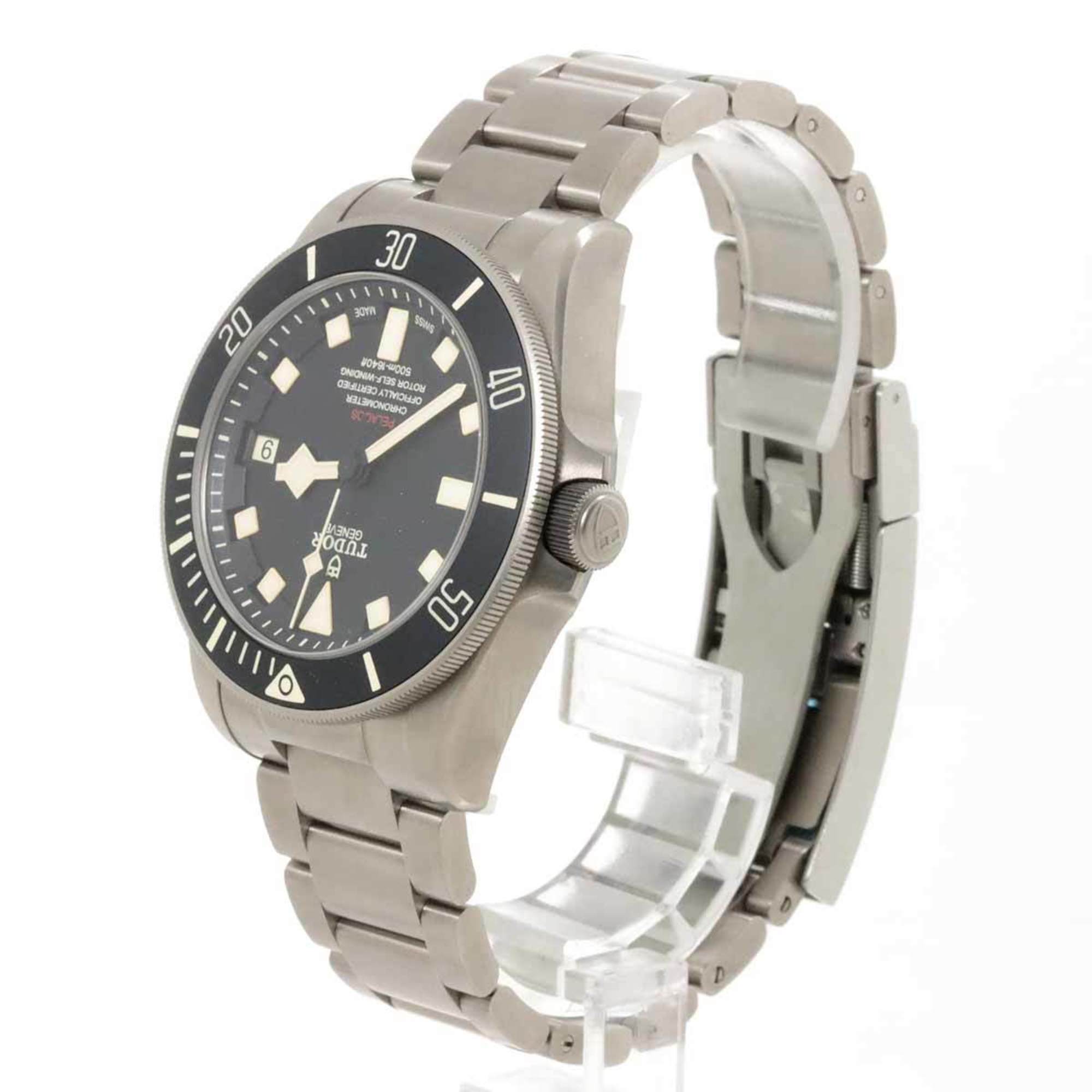 Tudor Pelagos LHD 25610TNL Men's Watch Black Automatic Self-Winding