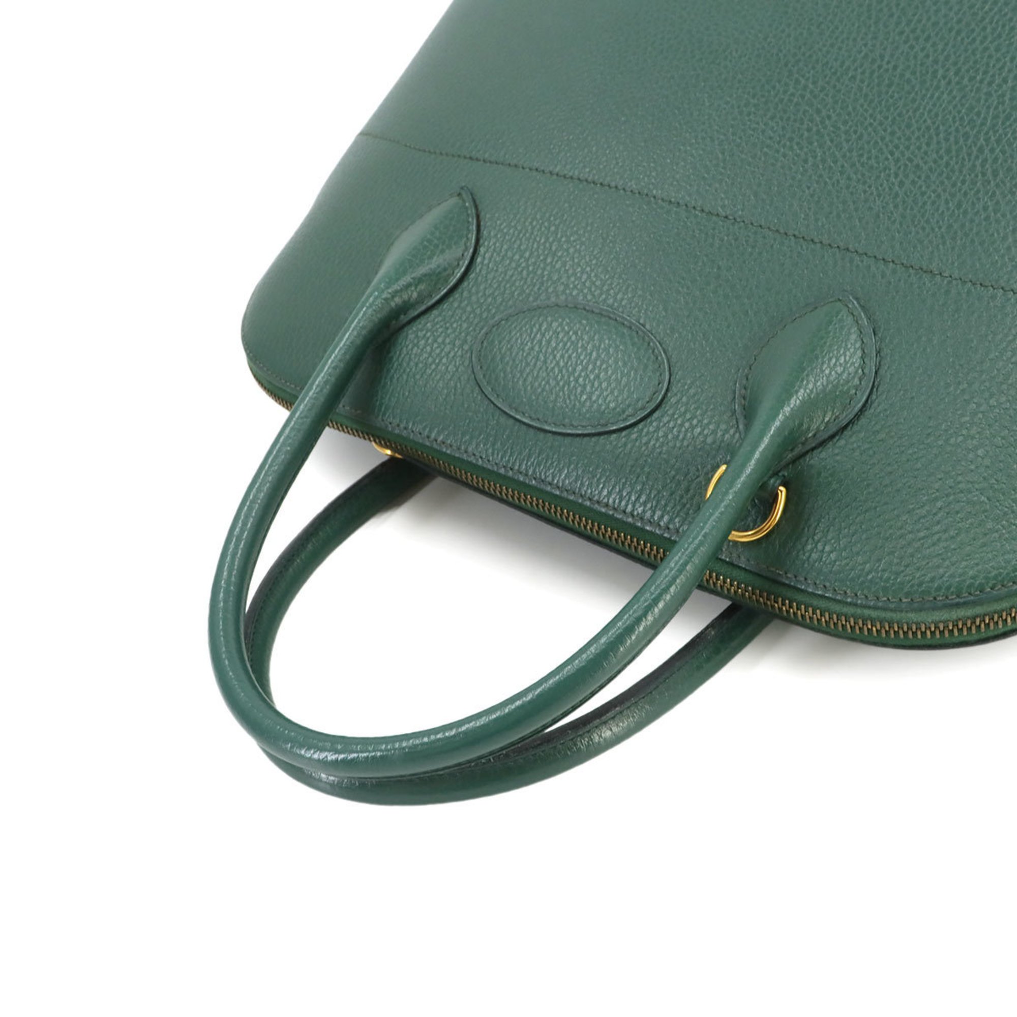 Hermes HERMES Bolide 35 2way Hand Shoulder Bag Ardennes Green 〇Y Stamp Gold Hardware