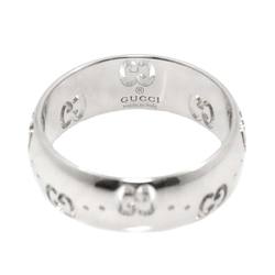 Gucci Icon #10 Ring, K18 WG White Gold 750, Ring