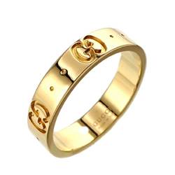 GUCCI Icon #9 Ring, K18 Yellow Gold 750, ICON Ring