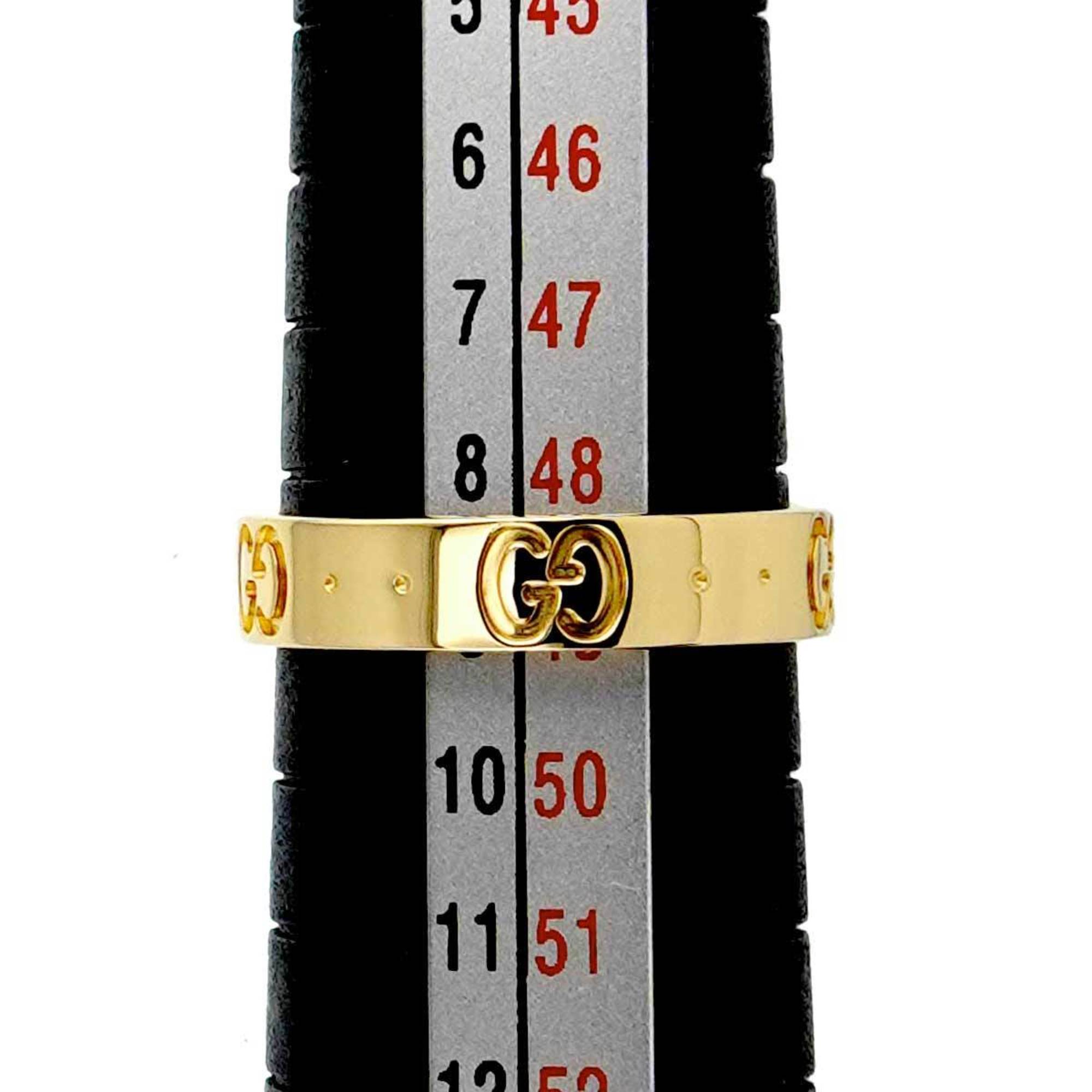 GUCCI Icon #9 Ring, K18 Yellow Gold 750, ICON Ring