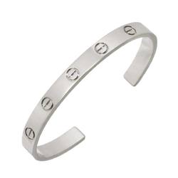 Cartier Love Bracelet #16 K18 WG White Gold 750 Bangle