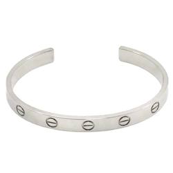 Cartier Love Bracelet #16 K18 WG White Gold 750 Bangle