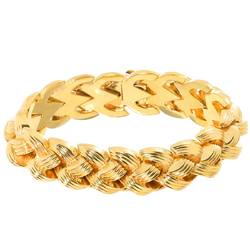 Tiffany & Co. Bracelet 16.5cm 81.0g K14 YG Yellow Gold 585