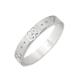 Gucci Icon #16 Ring, K18 WG White Gold 750, Ring