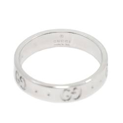 Gucci Icon #10 Ring, K18 WG White Gold 750, Ring