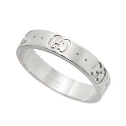 Gucci Icon #10 Ring, K18 WG White Gold 750, Ring