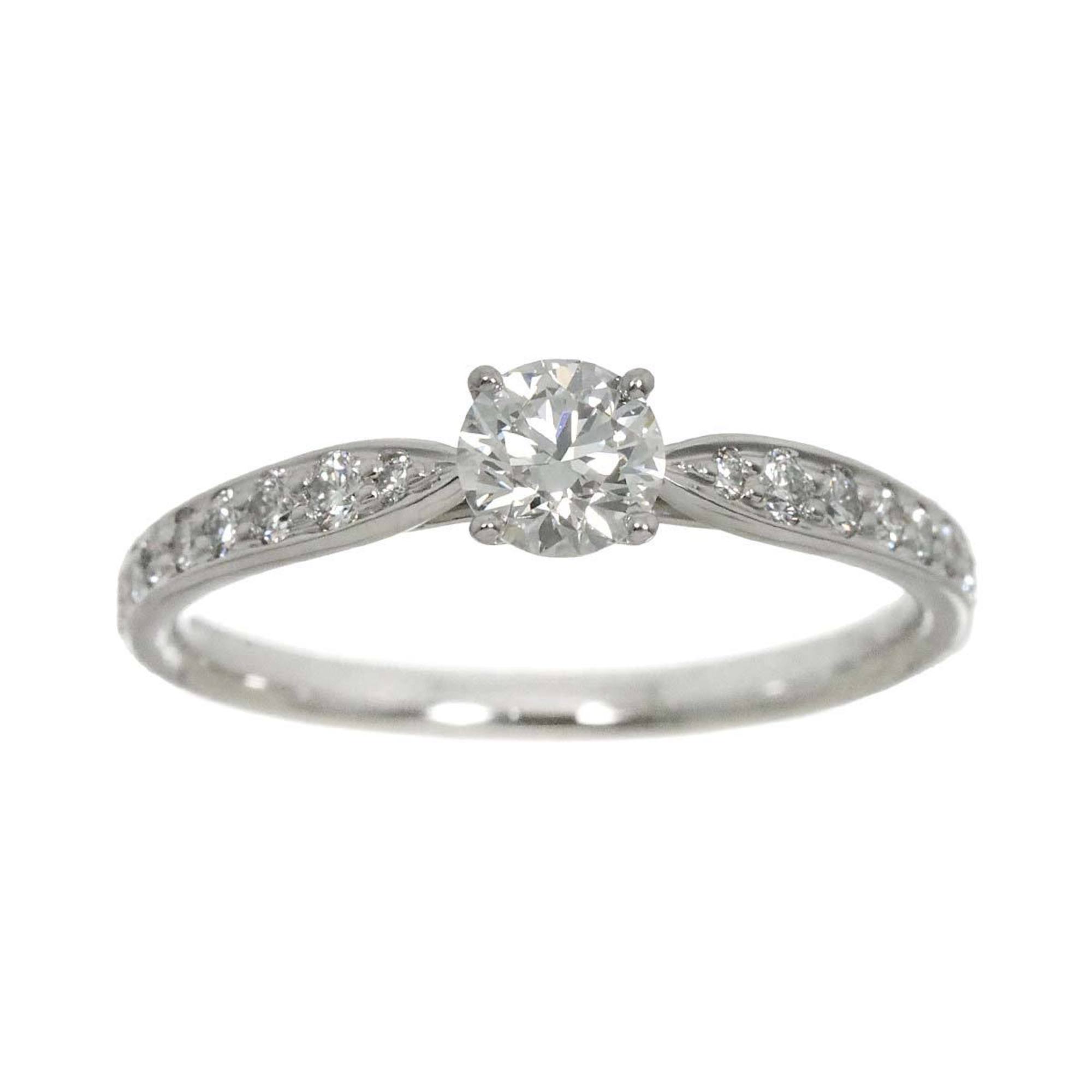 Tiffany & Co. Harmony Diamond 0.36ct H VVS2 3EX Ring Pt Platinum