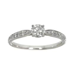 Tiffany & Co. Harmony Diamond 0.36ct H VVS2 3EX Ring Pt Platinum