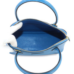 Hermes Bolide 27 2way Hand Shoulder Bag Cushvel Epsom Blue France F Stamp Gold Metal Fittings