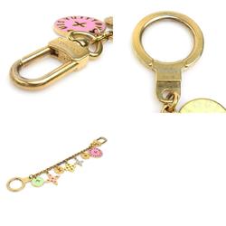 Louis Vuitton LOUIS VUITTON Charm Portocle Chaine Looping Metal Enamel Gold Multicolor Women's M66474 e59248k