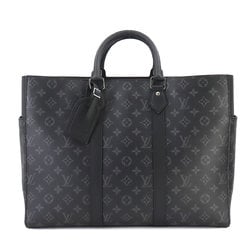 Louis Vuitton LOUIS VUITTON Monogram Eclipse Sac Plat 24H 2way Tote Shoulder Bag M46451 RFID