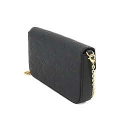 Louis Vuitton Monogram Empreinte Pochette Felice Chain Wallet Leather Noir M82477 RFID