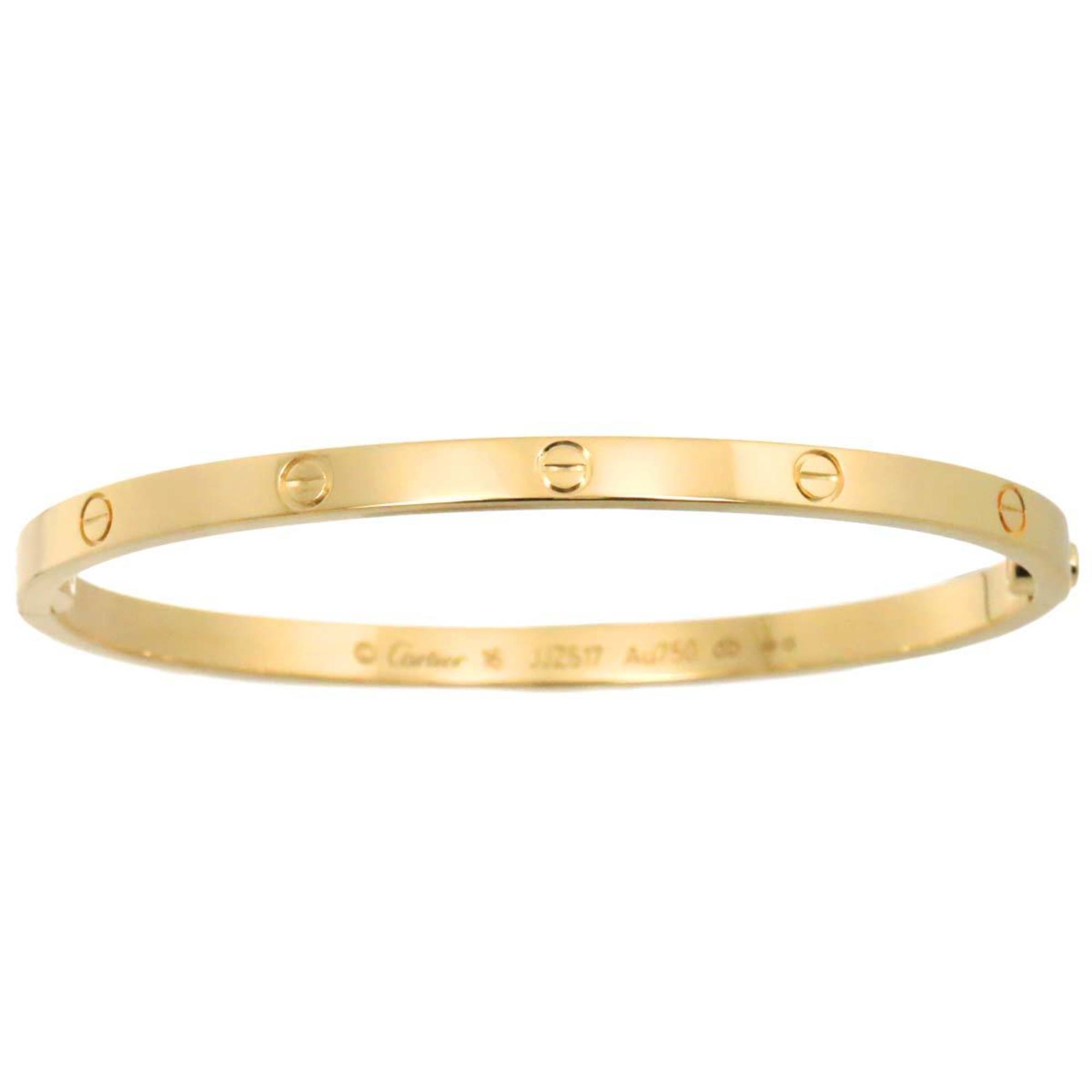 Cartier Love Bracelet SM #16 K18 YG Yellow Gold 750 Bangle