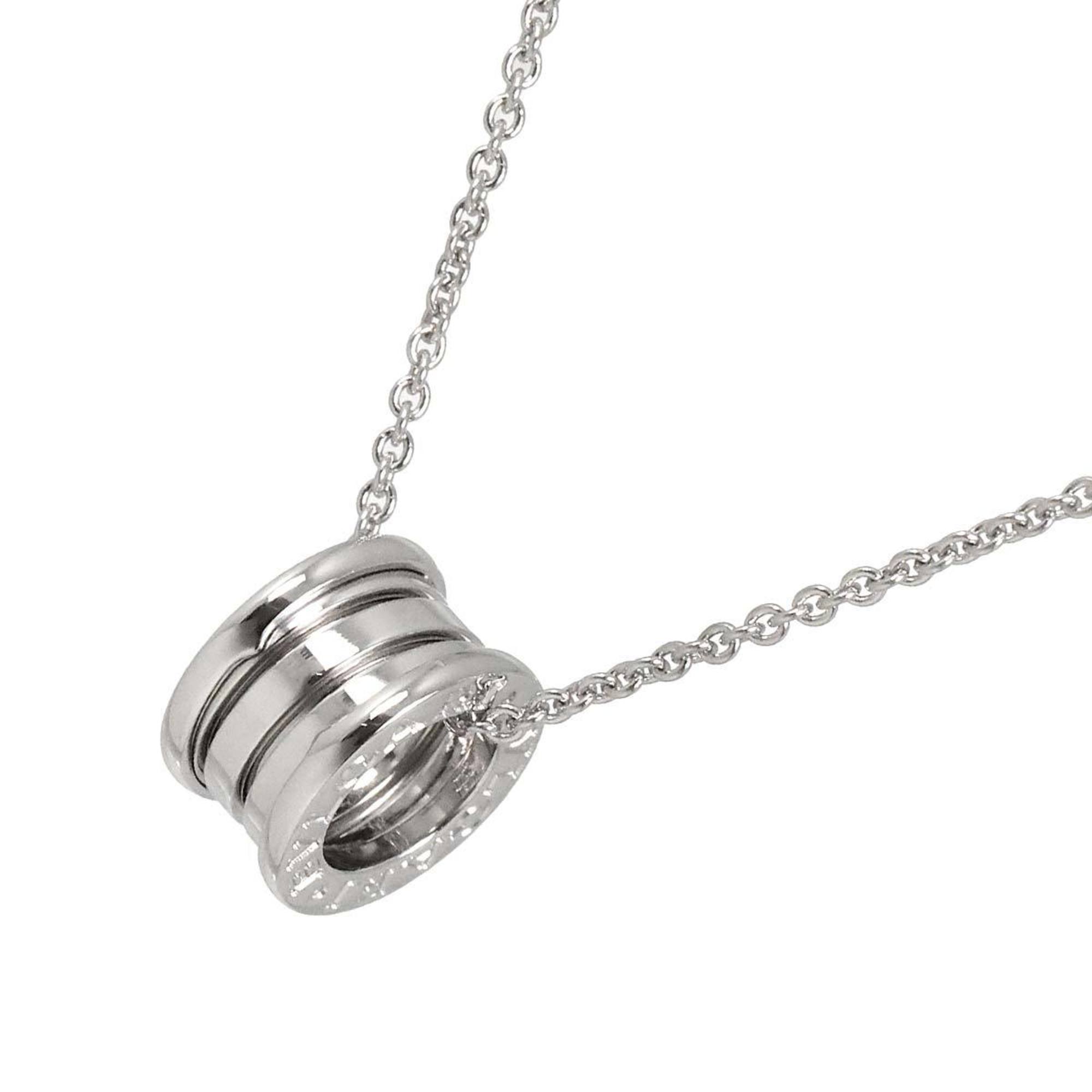 BVLGARI B-ZERO1 Necklace 40cm K18 WG White Gold 750