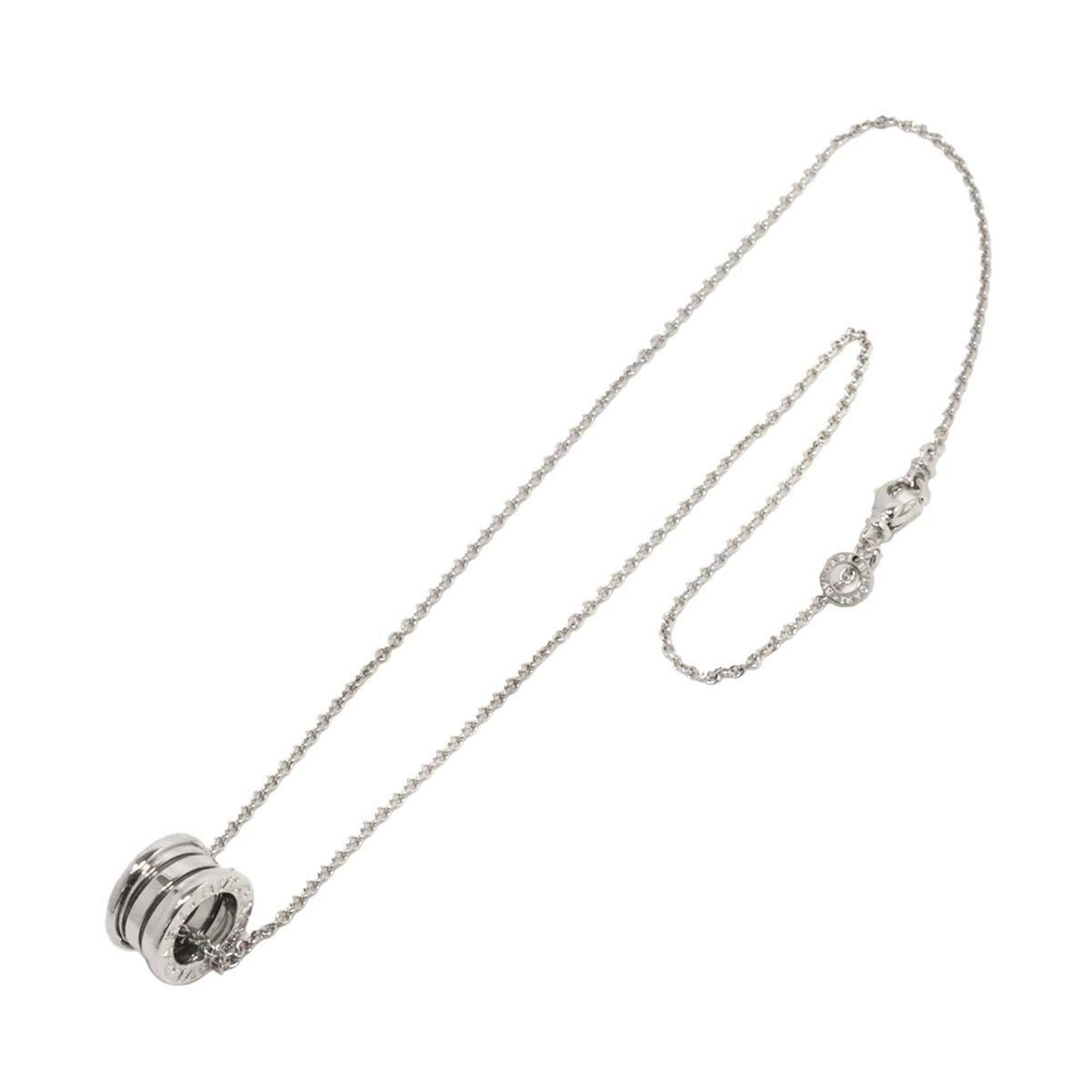 BVLGARI B-ZERO1 Necklace 40cm K18 WG White Gold 750