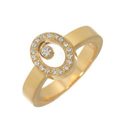 Chopard Happy Diamond Ring K18 YG Yellow Gold 750