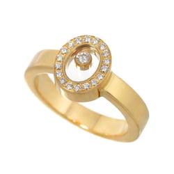 Chopard Happy Diamond Ring K18 YG Yellow Gold 750