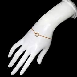 Cartier Trinity Bracelet 17.5cm K18 YG WG PG 750 Three Gold Colors