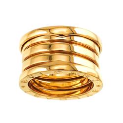 BVLGARI B-zero1 4-band ring #50 K18 YG Yellow gold 750 Ring