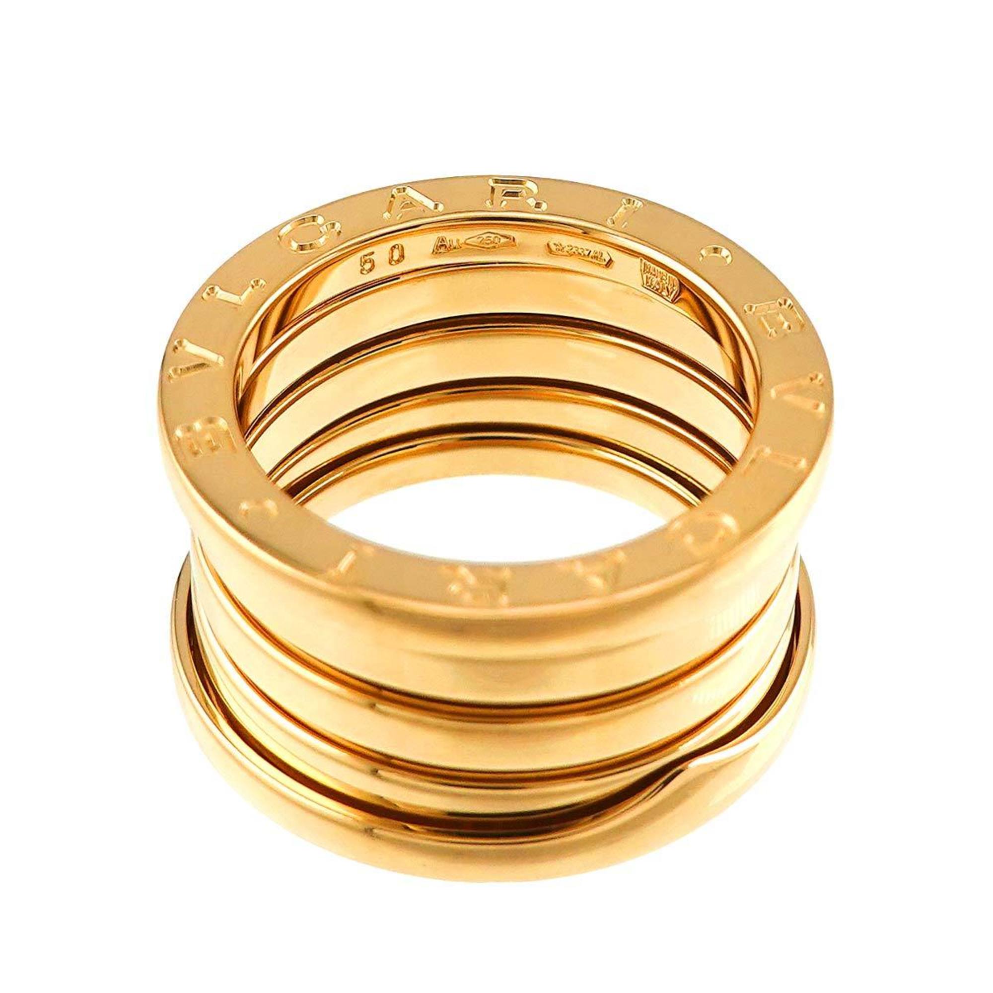 BVLGARI B-zero1 4-band ring #50 K18 YG Yellow gold 750 Ring