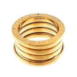 BVLGARI B-zero1 4-band ring #50 K18 YG Yellow gold 750 Ring