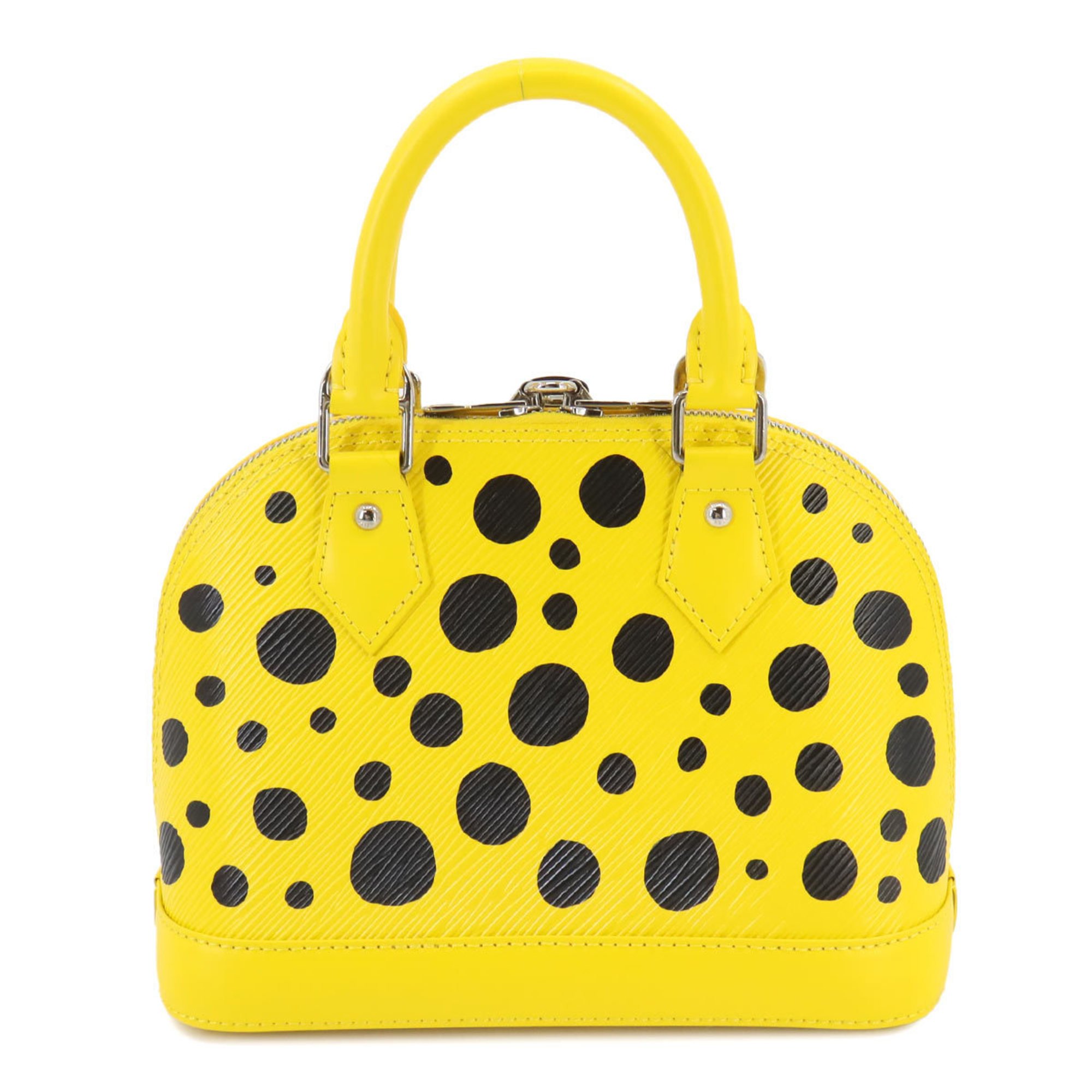 Louis Vuitton LOUIS VUITTON LVxYK Epi Alma BB 2way Hand Shoulder Bag Jaune M21700 Yayoi Kusama RFID