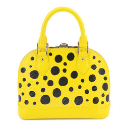 Louis Vuitton LOUIS VUITTON LVxYK Epi Alma BB 2way Hand Shoulder Bag Jaune M21700 Yayoi Kusama RFID