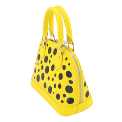 Louis Vuitton LOUIS VUITTON LVxYK Epi Alma BB 2way Hand Shoulder Bag Jaune M21700 Yayoi Kusama RFID