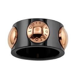 Louis Vuitton Grand Berg Crew #49 Ring K18 PG Pink Gold 750 Ceramic