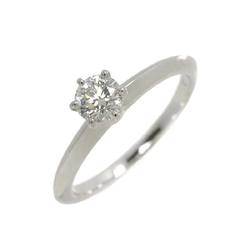 Tiffany & Co. Solitaire Diamond 0.43ct I VS1 3EX Ring Pt Platinum