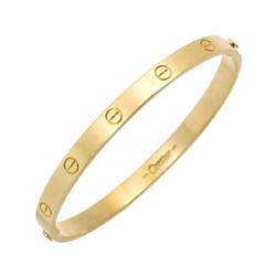 Cartier Love Bracelet #21 K18 YG Yellow Gold 750 Bangle