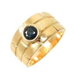 Cartier Panthere #51 Ring Sapphire K18 Yellow Gold 750