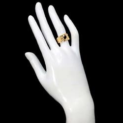 Cartier Panthere #51 Ring Sapphire K18 Yellow Gold 750