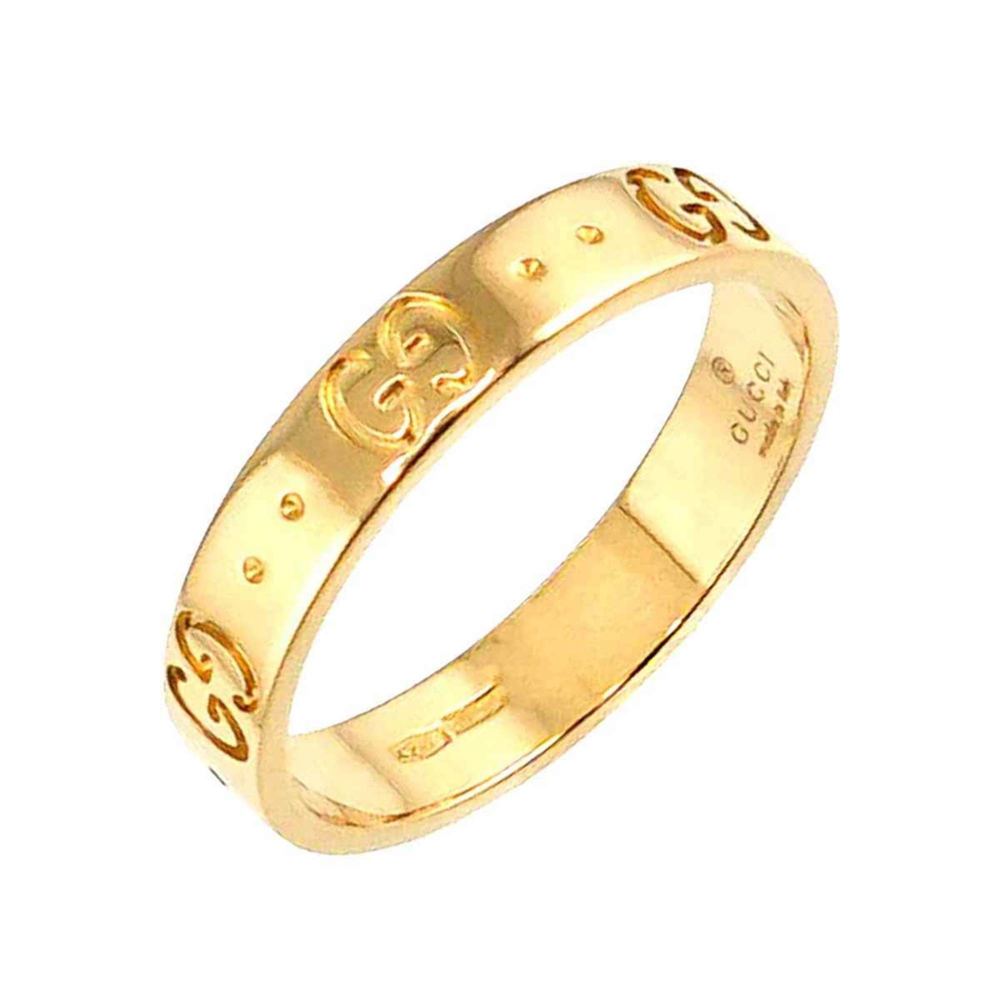 GUCCI Icon #17 Ring, K18 Yellow Gold 750, ICON Ring