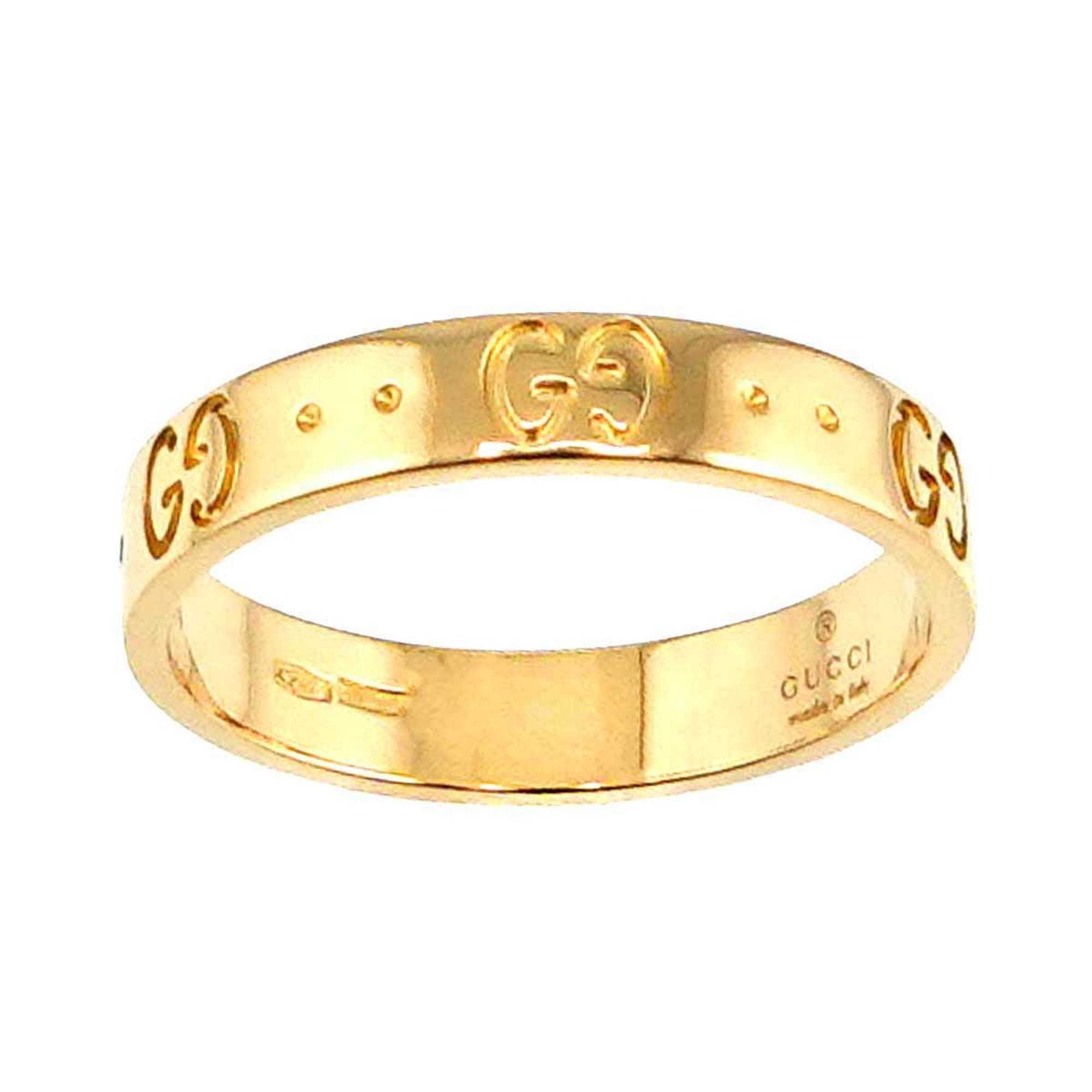 GUCCI Icon #17 Ring, K18 Yellow Gold 750, ICON Ring