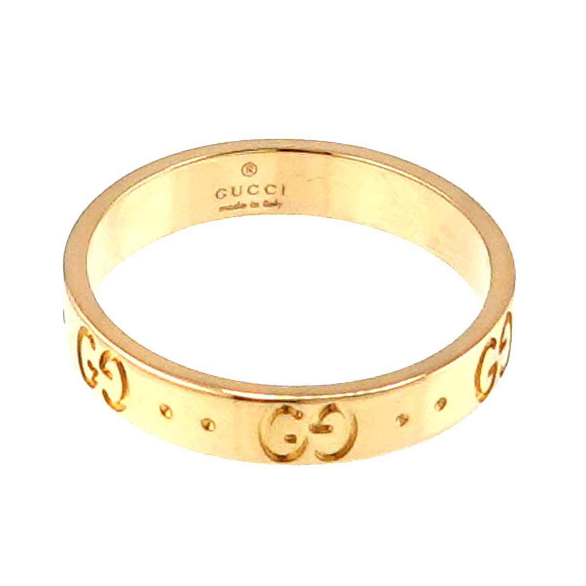 GUCCI Icon #17 Ring, K18 Yellow Gold 750, ICON Ring