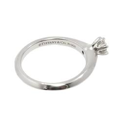 Tiffany & Co. Solitaire Diamond 0.19ct I VS1 3EX Ring Pt Platinum