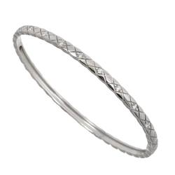 CHANEL Coco Crush Diamond Bracelet L 17.5cm K18 WG White Gold 750