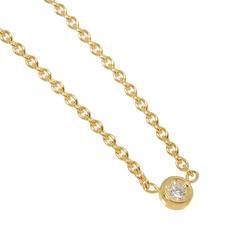 Christian Dior Mimioui Necklace 41cm Diamond K18 YG Yellow Gold 750