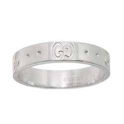 Gucci Icon #10 Ring, K18 WG White Gold 750, Ring