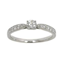 Tiffany & Co. Harmony Diamond 0.20ct F VVS2 3EX Ring Pt Platinum