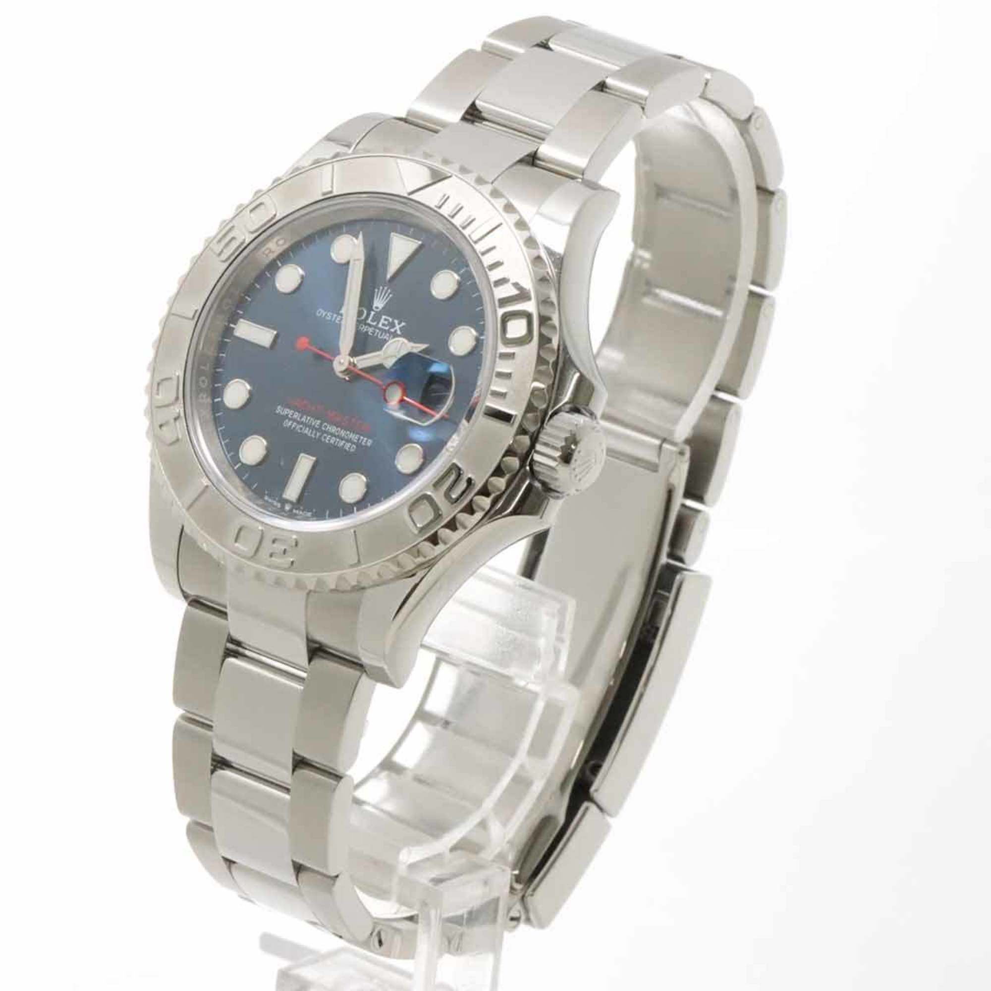 ROLEX Yacht-Master Rolesium 126622 Random Roulette Men's Watch Date Blue PT Platinum Bezel Automatic Yacht Master