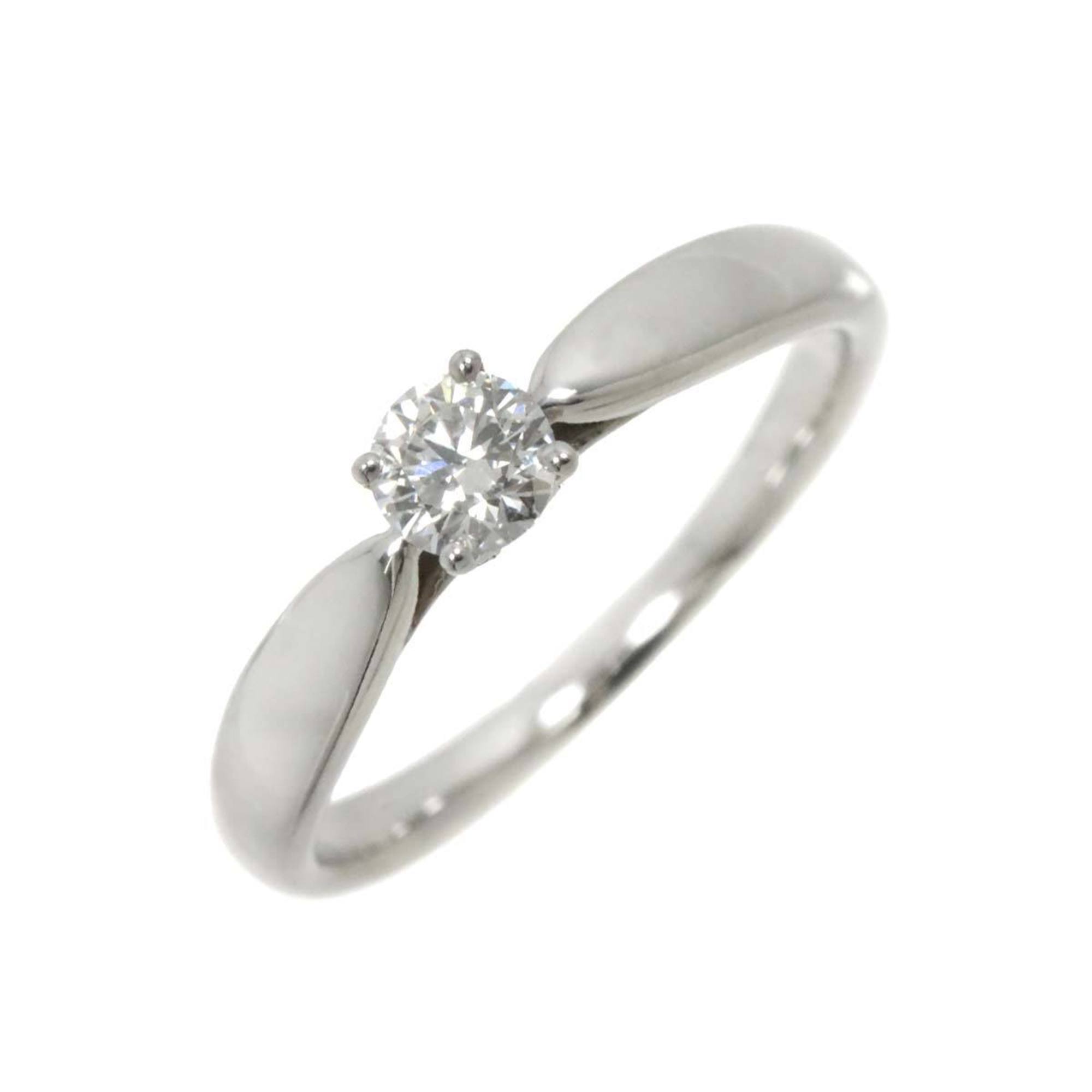 Tiffany & Co. Harmony Diamond 0.20ct F VVS1 3EX Ring Pt Platinum