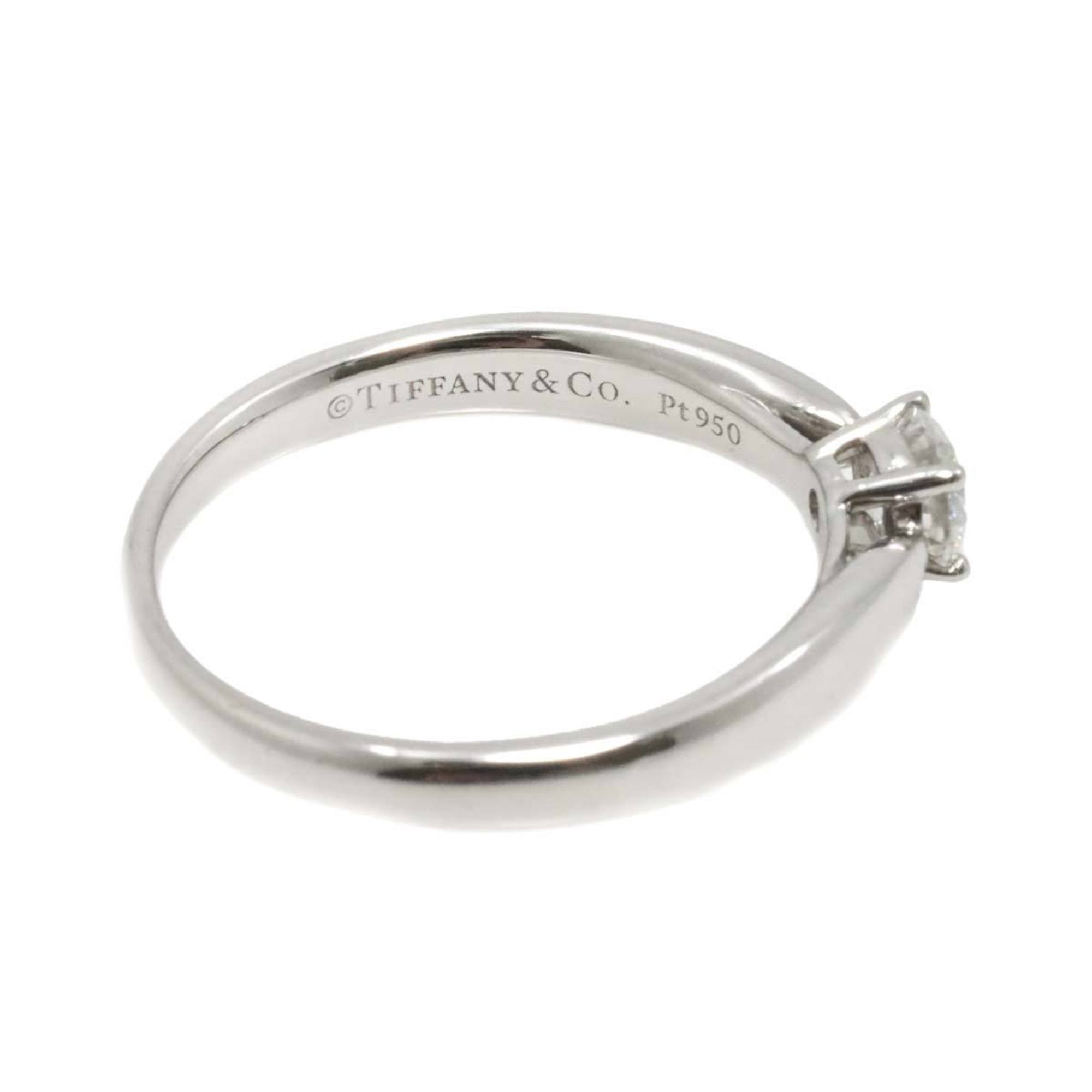 Tiffany & Co. Harmony Diamond 0.20ct F VVS1 3EX Ring Pt Platinum