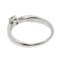 Tiffany & Co. Harmony Diamond 0.20ct F VVS1 3EX Ring Pt Platinum