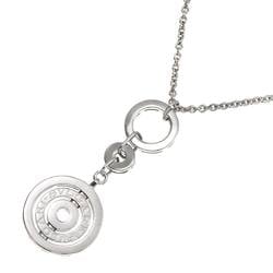 BVLGARI Astrale Cerchi Necklace 46cm K18 WG White Gold 750