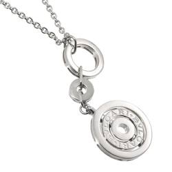 BVLGARI Astrale Cerchi Necklace 46cm K18 WG White Gold 750