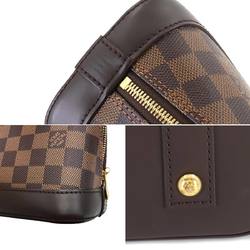 Louis Vuitton Damier Alma BB 2way Hand Shoulder Bag Ebene N41221 RFID Gold Hardware