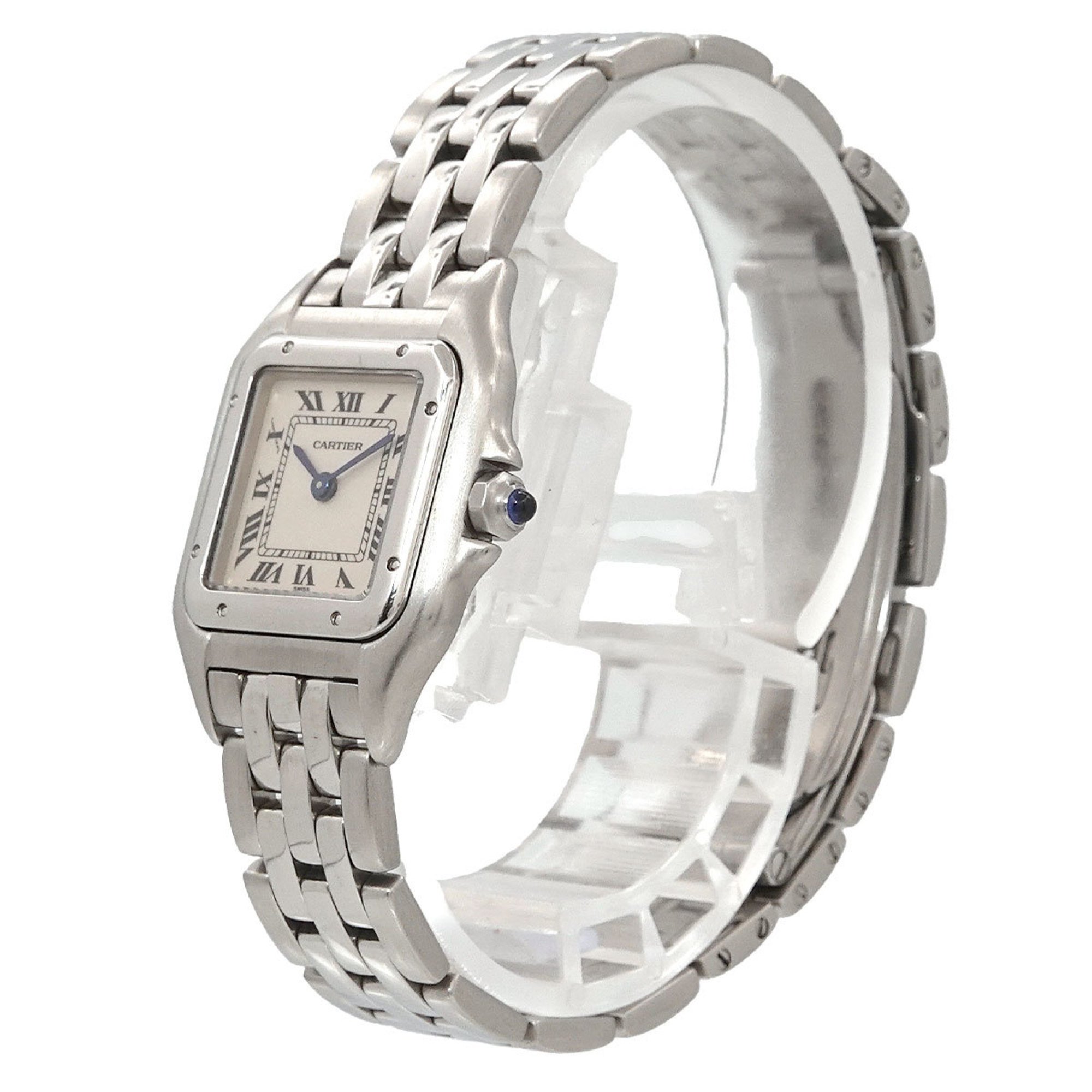 Cartier Panthere SM W25033P5 Ladies' Watch Ivory Quartz